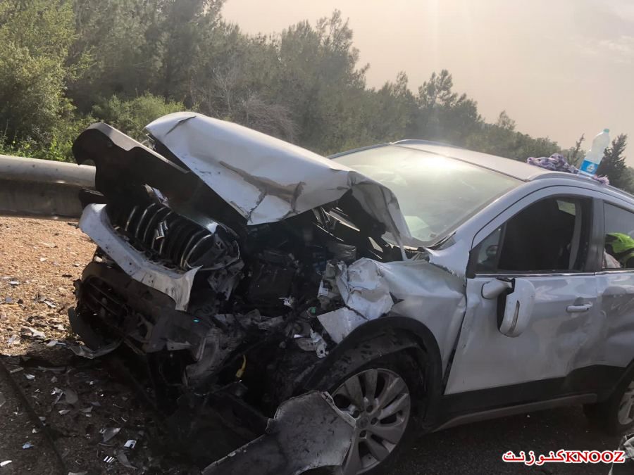 حادث طرق صعب بين عدة مركبات قرب قرية شعب